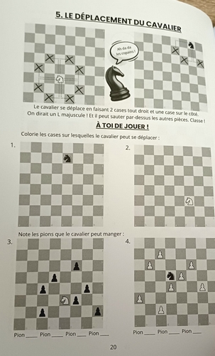 Apprendre à déplacer le cavalier