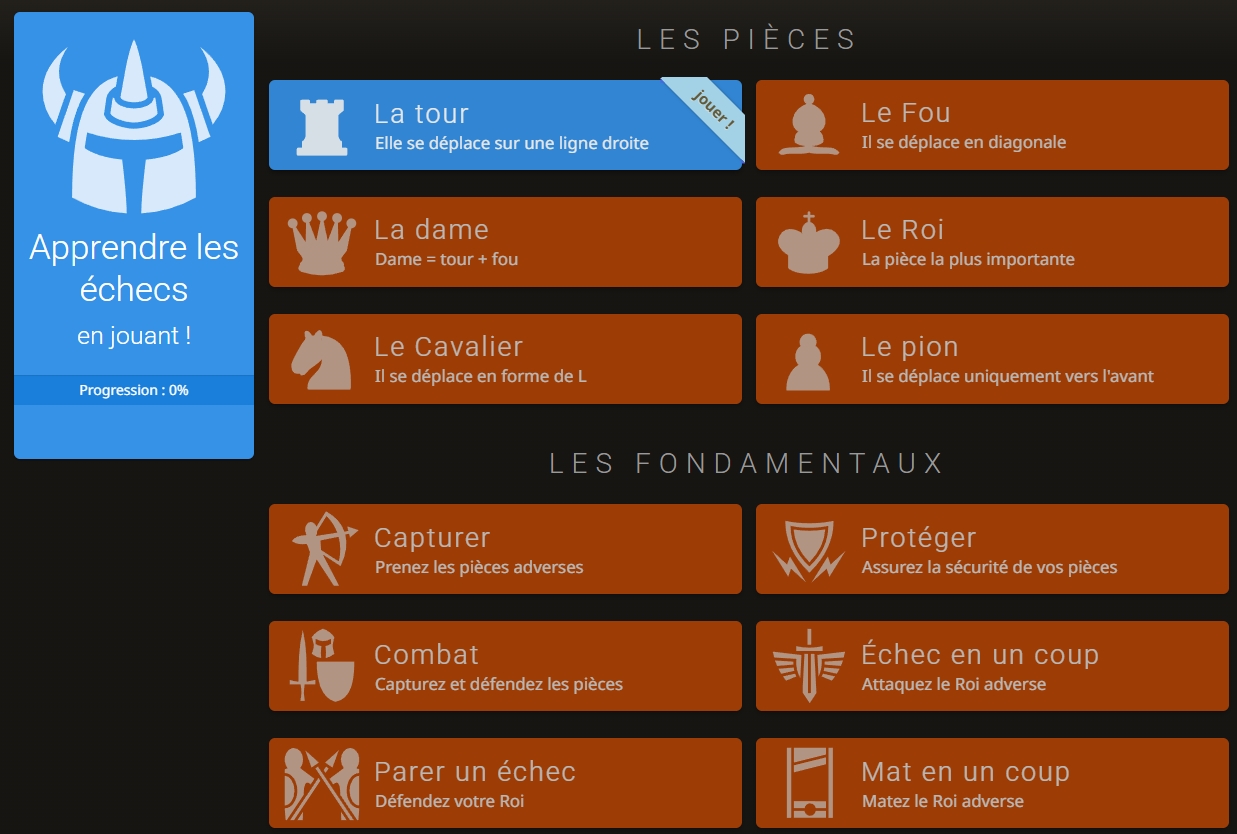 Apprendre avec Lichess