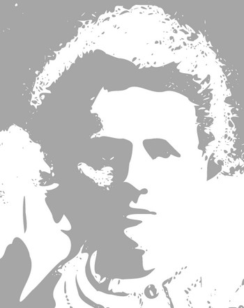 Portrait à la Chuck Close : exemple à télécharger 'Marie Curie'